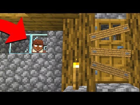 O1G - Do not trap this Minecraft villager.. (Scary Minecraft Video)