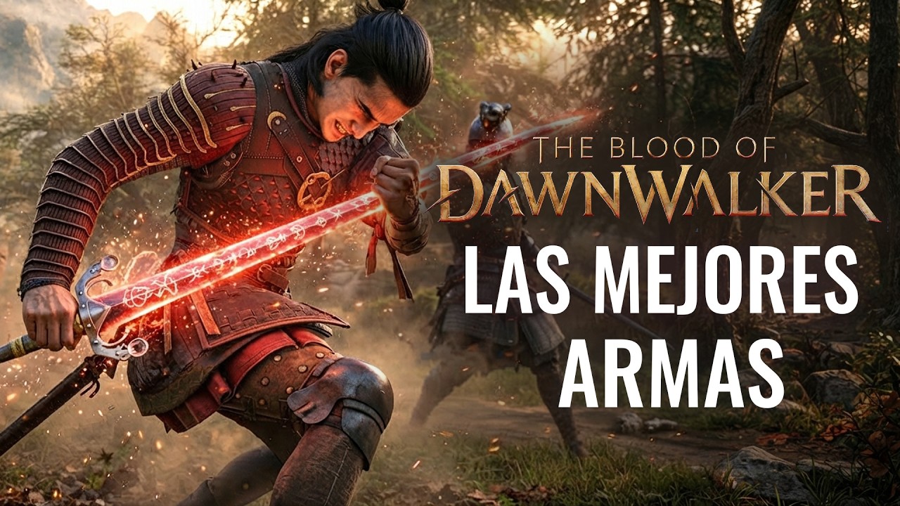 THE BLOOD OF DAWNWALKER: LAS ARMAS MÁS PODEROSAS AL INICIO DEL JUEGO