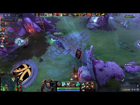 Fnatic.Abed Kunkka lucky double kill vs NATUS VINCERE on StarLadder