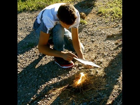 solar fire starting
