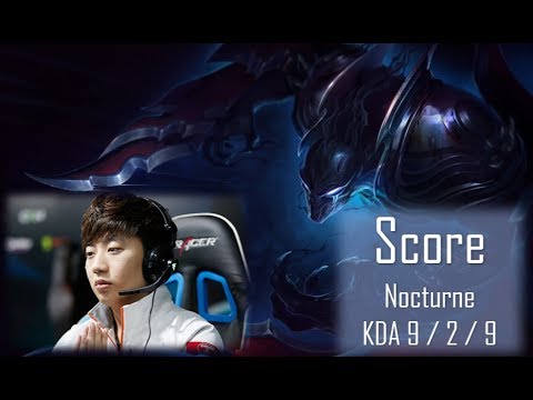 KT Score - Nocturne Jungle : Nocturne Highlight (vs Rush, Bdd)