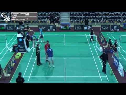 R32 - MD - M.Campbell / P.Machugh vs J.Maio / M.Martinez - French International 2015