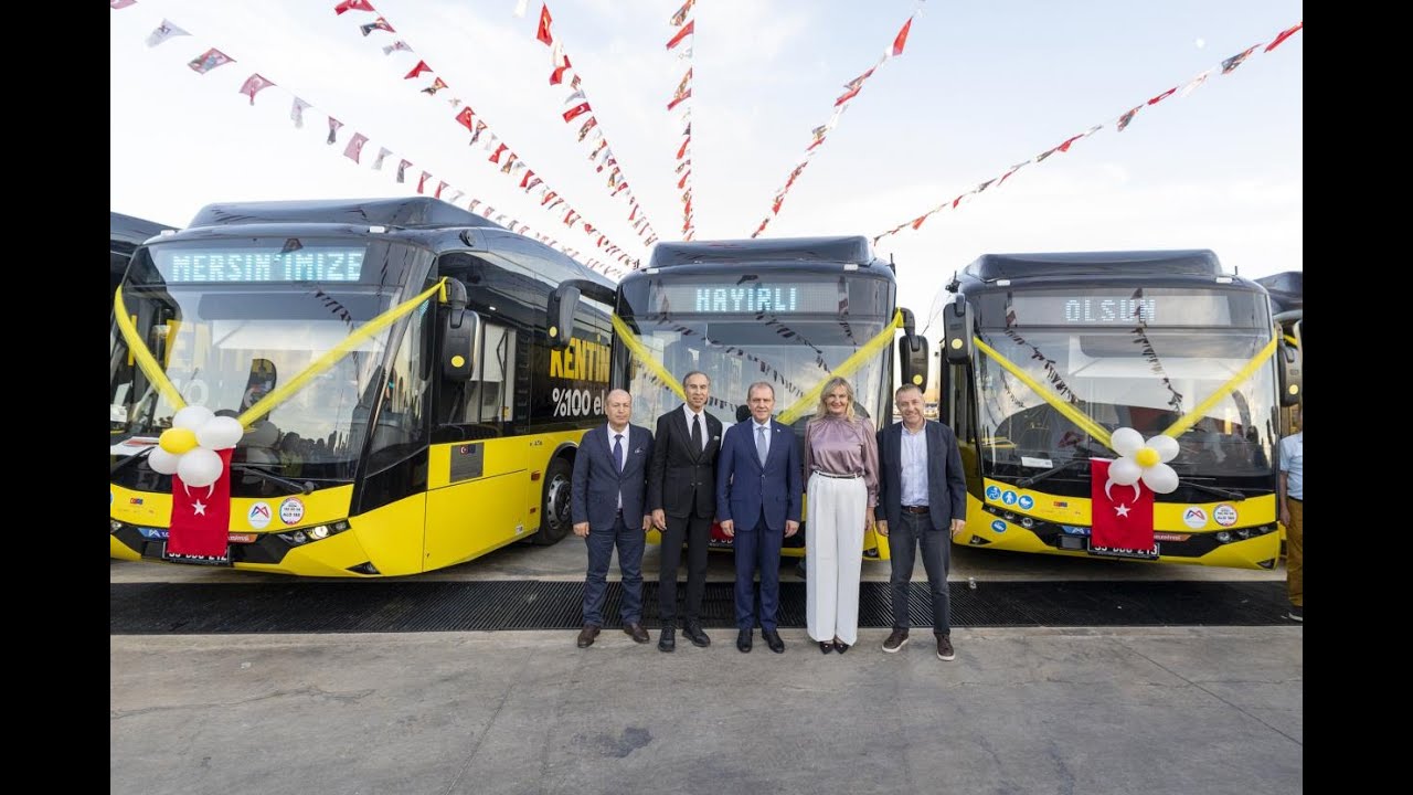 MERSİN BÜYÜKŞEHİR’DEN BİR İLK DAHA; ULAŞIMA ELEKTRİK GELDİ