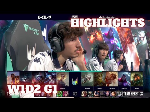 BDS vs TH - Highlights | Week 1 Day 2 LEC Summer 2024 | Team BDS vs Team Heretics W1D2
