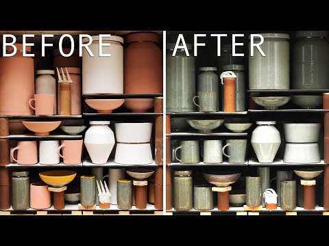 Making a Large, Stepped Pottery Jar — ASMR Edition