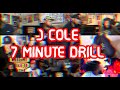 J COLE 7 MINUTE DRILL UNCUT REACTION MASHUP