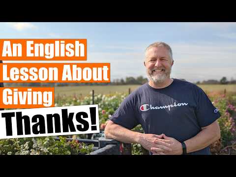 Let's Learn English! How to Talk About Things You're Thankful For! 🍁