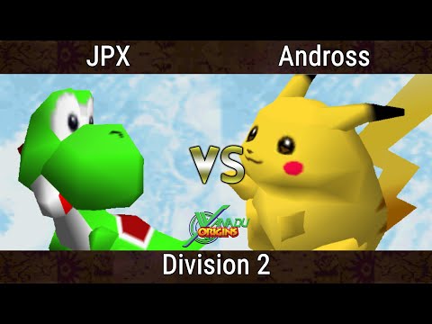 Xanadu Origins - JPX (Yoshi) Vs. Andross (Pikachu) Smash Bros - SSB64