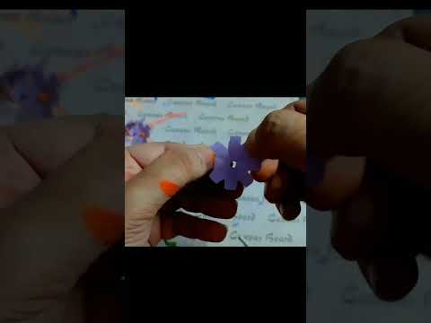 Durga puja special Shishir flower out of paper