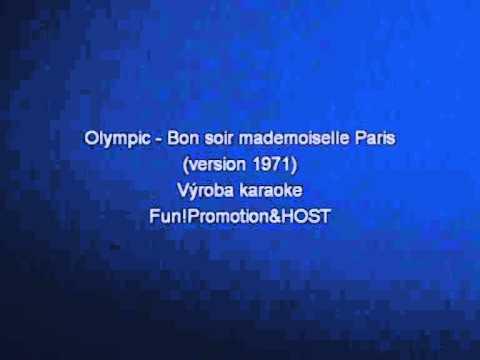 České karaoke, Olympic   Bon soir, mademoiselle Paris, version 1971
