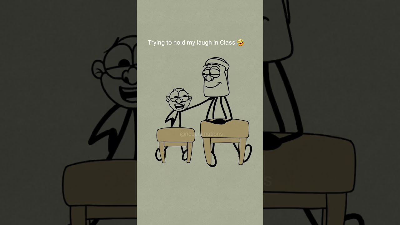 Trying to hold my lough in class!🤣🤣
