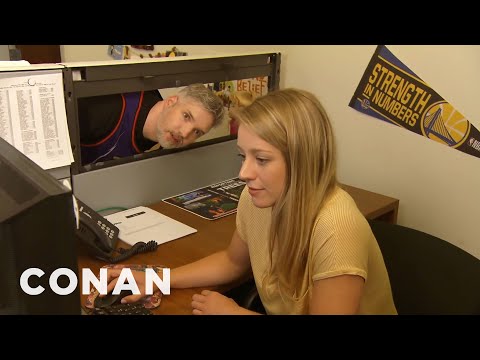 The Trash Talking Toronto Raptors Fan | CONAN on TBS