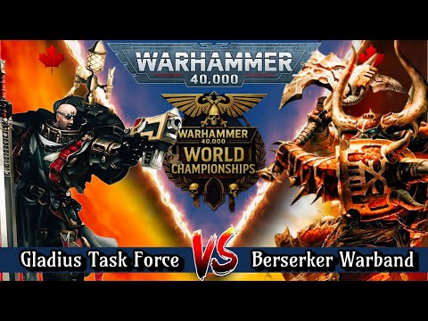 Warhammer 40k Battle Report: World Eaters VS Black Templars