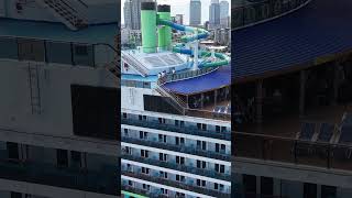 Top Deck water slide on Margaritaville Islander Port Tampa Nov 2, 2025 #cruiseship  #cruise