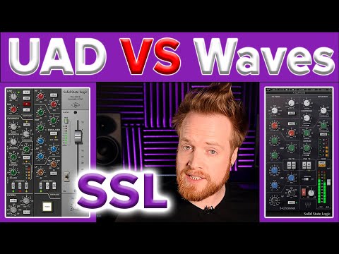 WAVES vs UNIVERSAL AUDIO SSL Plugin | Channel Strip Features & Audio Shootout