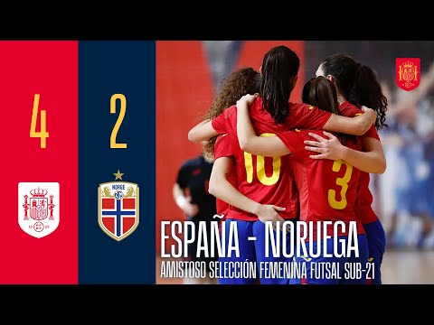 RESUMEN | FÚTBOL SALA SUB-21 FEMENINO | España 4-2 Noruega | 🔴 SEFUTBOL