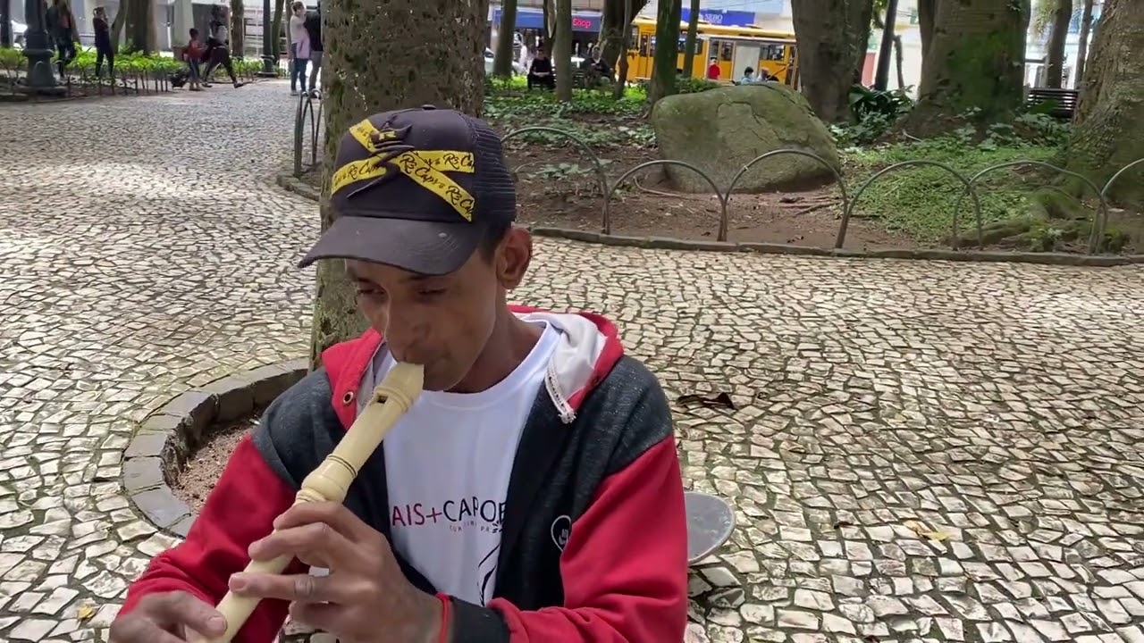 Mesmo sem as duas pernas ele faz a