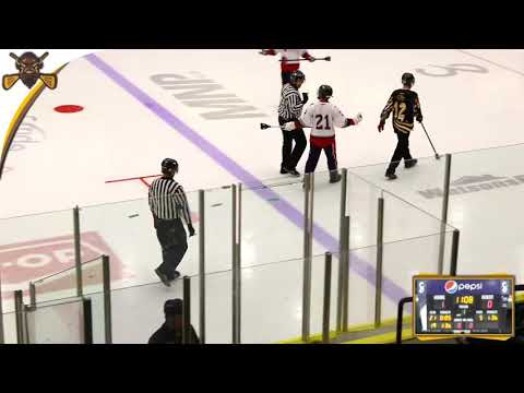 2018 Canadian Broomball National Championships - Team Manitoba VS Les Patriotes