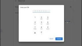 How to add screen lock in chrome OS/chromebook (PIN or Password)@ChromeOSMadeSimple