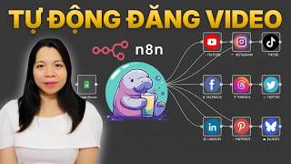 #14. Tự động Đăng Video Lên TikTok , YouTube,  Facebook, Instagram Mỗi Ngày ( n8n | No coding)