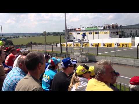 Sachsenring 2013 Start und Ziel