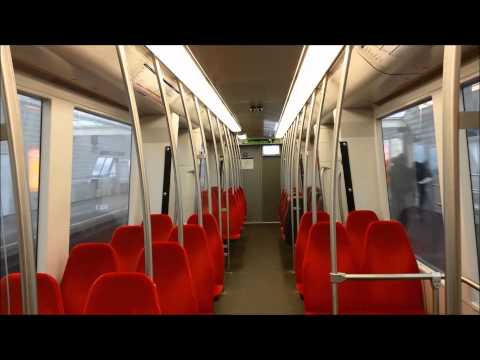 RET Metro Type RSG3 (5506) rit op Lijn D tussen De Akkers & Spijkenisse Centrum + vertrek & 3*Type B