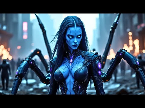 Außerirdische Kriegerkönigin kämpft allein – bis ein Mensch sich ihrem letzten Gefecht anschließt.