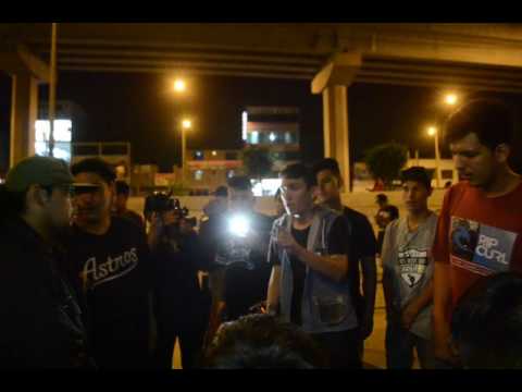 JINETE TUPAC vs BLUNT MECUA  -2parte- RapStyle - SJL