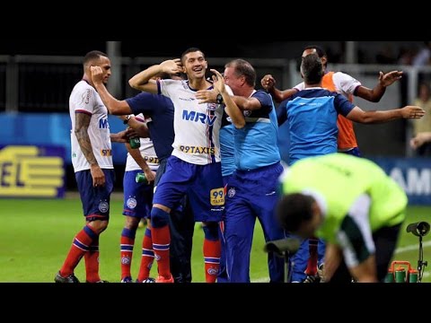 Lances da partida Bahia 1 X 0 Luverdense. Série B (27/6/2015).