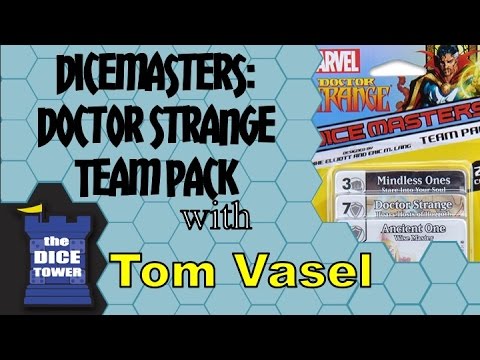 Marvel Dice Masters Doctor Strange Team Pack Review - with Tom Vasel