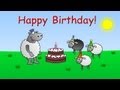 Happy Birthday - funny animated sheep cartoon ...