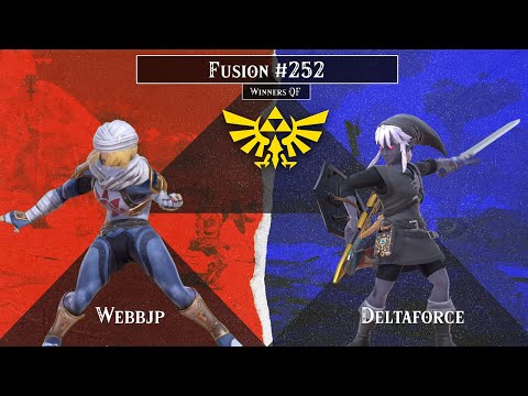 Fusion #252 | WebbJP (Sheik) vs. Deltaforce (Link) - Winners Quarter Final