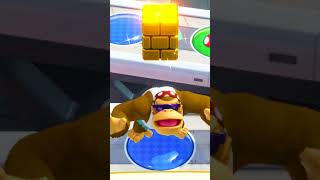 Mario Party Superstars - Funky Kong vs Mr. L vs Wedding Mario vs Samus #shorts