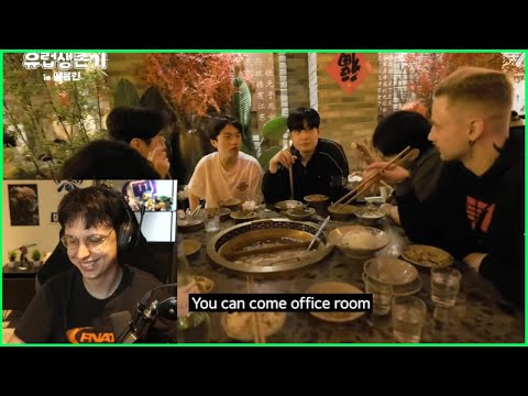 REKKLES SOCIALISING WITH T1 | CAEDREL REACTS TO T1 EURO VLOG