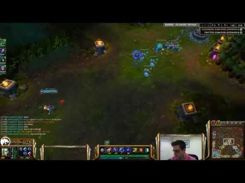 Ocelote plays Orianna vs Zed mid lane