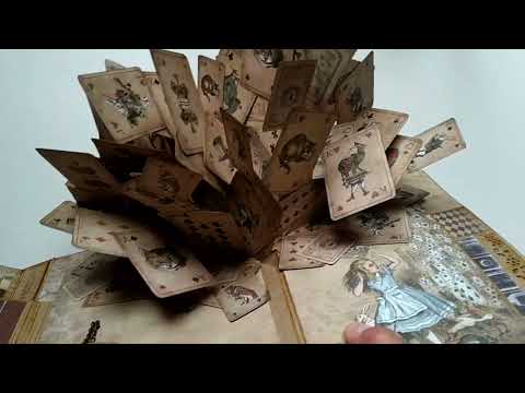 Alice in Wonderland Pop Up Album Tutorial