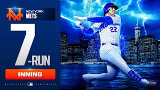 FULL 7-RUN INNING: Juan Soto's home run is exclamation point for Mets | MLB Highlights