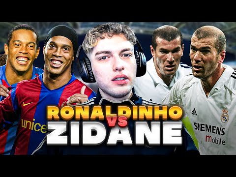 RONALDINHO vs. ZINEDINE ZIDANE - ¿QUIEN FUE MEJOR?