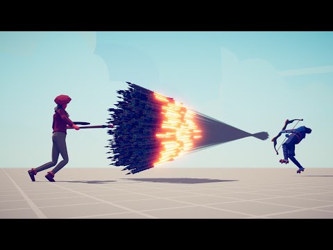 PAINTER vs EVERY GOD - Totally Accurate Battle Simulator TABS