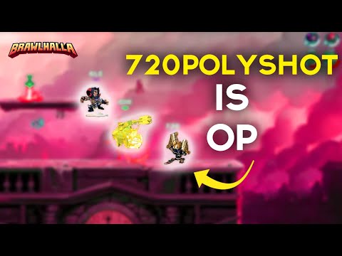 NERF 720POLYSHOT! Brawlhalla Player Montage #15 (Insane strings, gimps, 0 to death..)