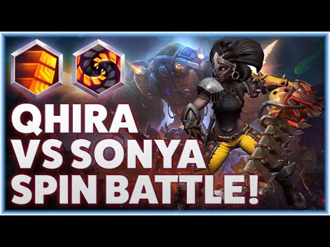 Qhira Unrelenting Strikes - QHIRA VS SONYA SPIN BATTLE! - Grandmaster Storm League