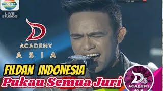 Download lagu FILDAN PUKAU SEMUA JURI Di DAA 3 'Sonia' | Semua Juri Standing Applause 28 Oktober 2017 mp3