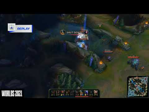 C9 Perkz inting on LeBlanc against Rogue