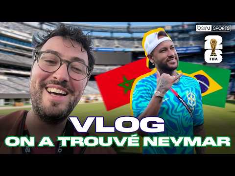 VLOG : On s'est INCRUSTÉ à BRÉSIL - MAROC (on a trouvé NEYMAR)