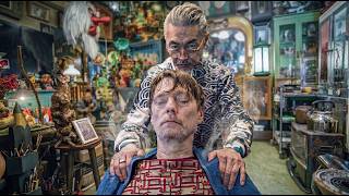 💈 There's Only One Barbershop in the World Like This 🇯🇵 | Hair Wash & Massage in Japan