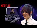 Jenna Ortega Reveals Wednesday’s Best Outfits