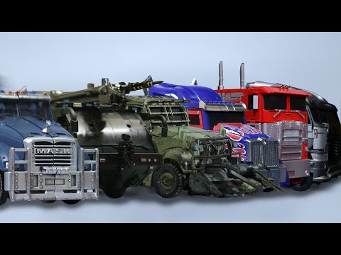 Top 10 Best Transformers Truck Robot Toys | Stop Motion Compilation (Movie 1-6)