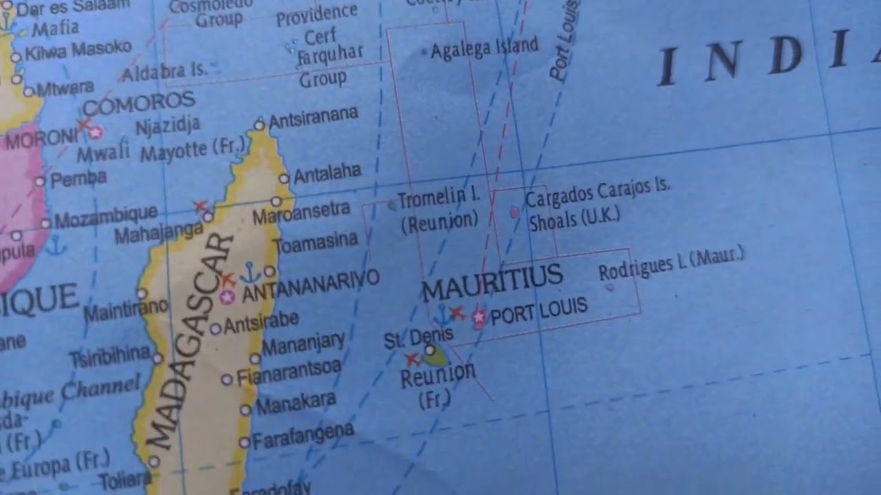 MAURITIUS MAP