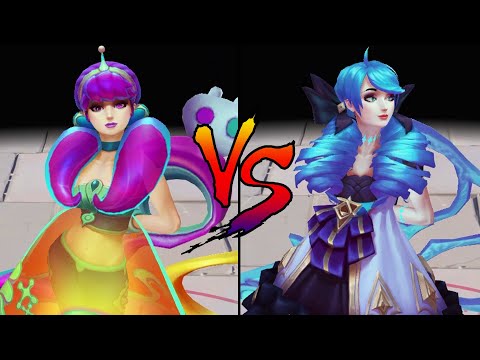 Space Groove Gwen vs Gwen The Hallowed Seamstress Comparison  Spotlight 2021 (League of Legends)