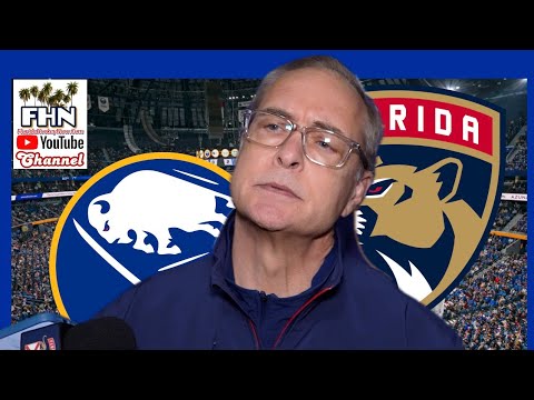 Paul Maurice, Panthers Morning Skate: Florida in Buffalo, Face Sabres without Marchand